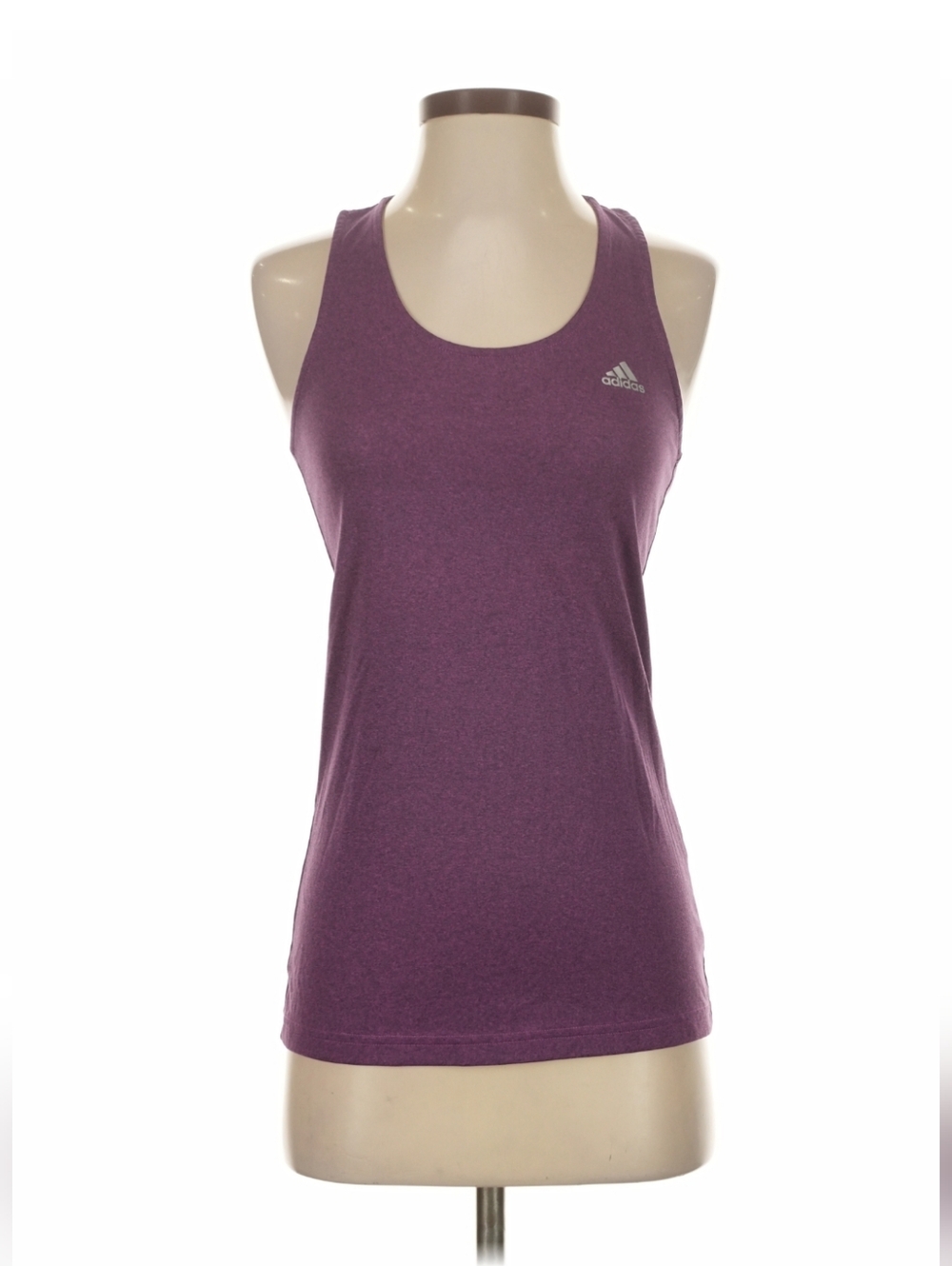 adidas Women's Purple Racerback Tank Top